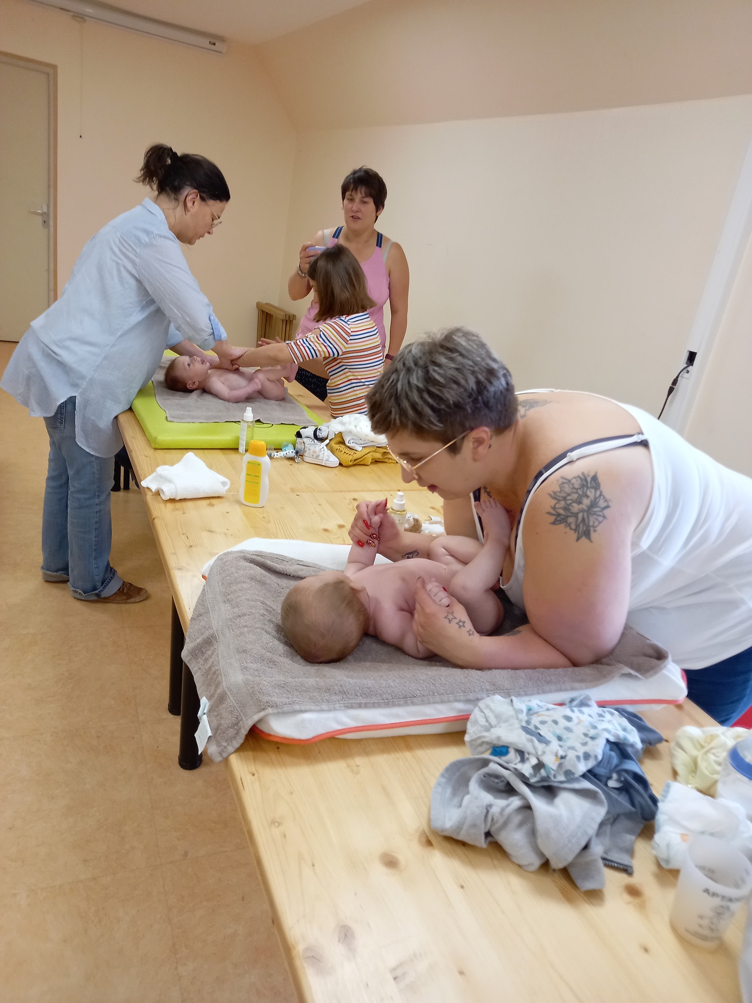 <div>RDV des bambins 0-36 mois - Portage/Massage bébé</div>